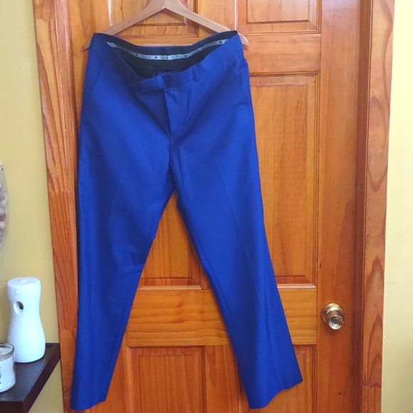 Excellent condition Tazio Italian Men Deep Blue Suit - Picture 8 of 11